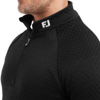 Pull Over Thermal Chill-Out Jacquard noir (31968) - Footjoy