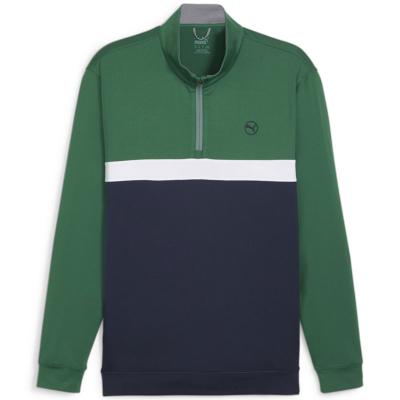 Pull Pure ColorBlock 1/4 Zip Vert / Marine (625888-04) - Puma