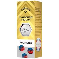 12 Balles de golf Chrome Tour Tru Track 2024 - Callaway