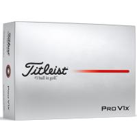 12 Balles de golf Pro V1X 2025 - Titleist