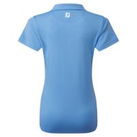 Polo Piqué Uni Femme bleu clair (88499) - FootJoy