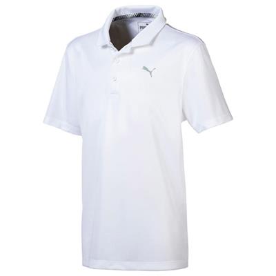 Polo Essential Garçon blanc (578133-01) - Puma