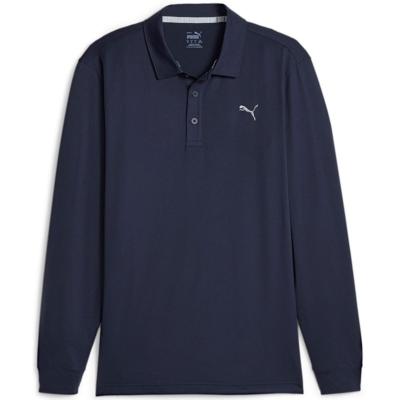 Polo Cloudspun Longsleeve Marine (532884-05) - Puma