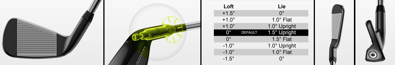 Hybride Icrossover en acier Ping Golf