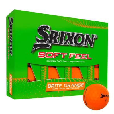 12 Balles de golf SOFT FEEL BRITE 2023 - Srixon