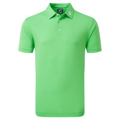 Polo Pique Etirable Uni vert (80130) - Footjoy