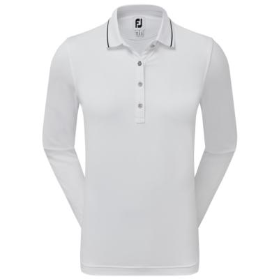 Polo Manches Longues Thermique Femme blanc (88000) - FootJoy