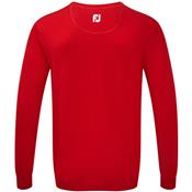 Pull Over Col V Melange de Laine rouge (90132) - FootJoy