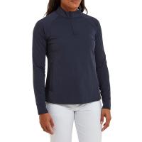 Pull Over Demi Zip Femme noir (80247) - Footjoy