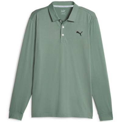 Polo Cloudspun Longsleeve Eucalyptus (532884-06) - Puma