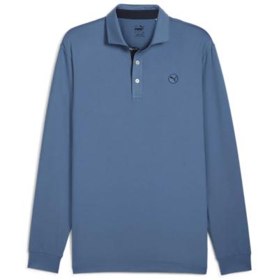 Polo LS Midweight Bleu (626995-03) - Puma