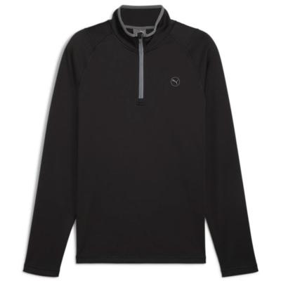 Pull Waffle Fleece 1/4 Zip Noir (626982-01) - Puma