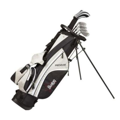 Kit de golf Garçon Taille 4 Noir/Blanc (13 à 16 ans / 1m50 à 1m65) (KJCKS4) - Boston