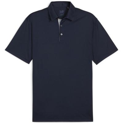 Polo Pure Solid Sleeve Marine (625108-03) - Puma