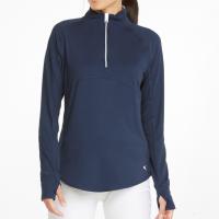 Pull Gamer 1/4 Zip Femme Marine (533007-03) - Puma