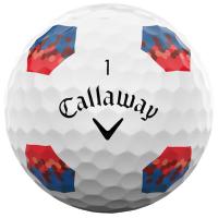 12 Balles de golf Chrome Soft Tru Track 2024 - Callaway