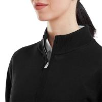 Pull Over Full Zip Double Drirelease Femme noir (31991) - Footjoy