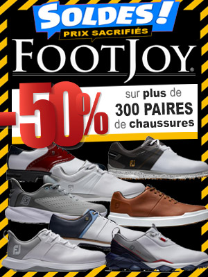 SOLDES jusqu' -50% sur les chaussures de golf FOOTJOY !