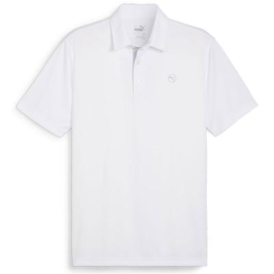 Polo Pure Solid Blanc (625107-02) - Puma