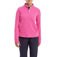 Pull Over Demi Zip Femme rose (81727) - Footjoy