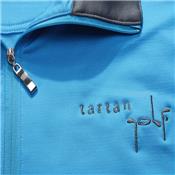 Sweat 1/2 Zip Layer (ZE05 bleu)  - Tartan