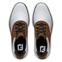 Chaussure femme FJ Traditions 2023 (98090 - Blanc / Noir / Léopard) - Footjoy