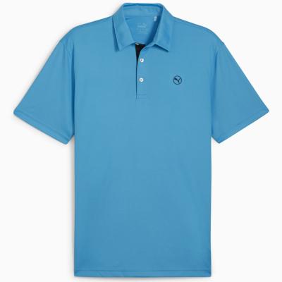 Polo Pure Solid Bleu (625107-06) - Puma