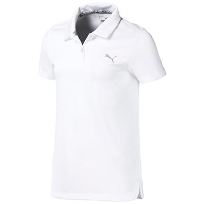 Polo Essential Fille blanc (578136-03) - Puma