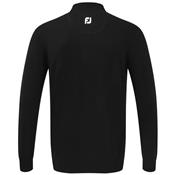 Pull Over 1/2 Zippé Melange de Laine noir (90137) - FootJoy