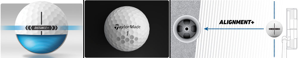 Balles de golf Distance Taylormade Golf