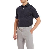 Polo Flexible Imprimé Points marine (81675) - Footjoy