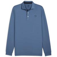 Polo LS Midweight Bleu (626995-03) - Puma