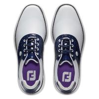 Chaussure femme FJ Traditions Spikeless 2024 (97926 - Blanc / Marine) - Footjoy