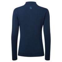 Pull Over Full Zip Double Drirelease Femme marine (31990) - Footjoy