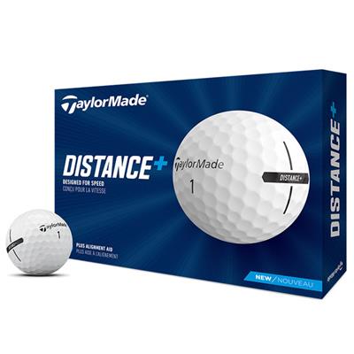 12 Balles de golf Distance + (N7608601) - TaylorMade