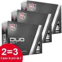 3x12 Balles de golf Duo Soft Optix (WG2006114) - Wilson