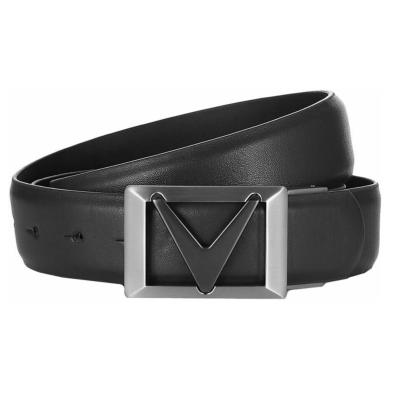 Ceinture en cuir Chevron noir (CGAS70E77-02) - Callaway