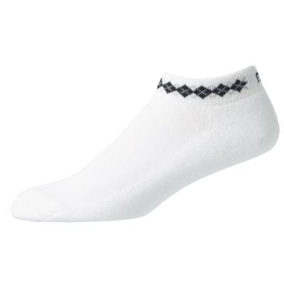 Chaussettes PRODRY Lightweight Sportlet Femme (blanc / noir 19311-101) - Footjoy