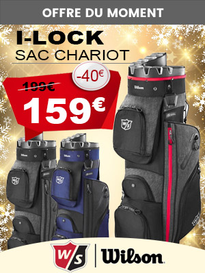 Offre de NOEL : -20% sur le Sac chariot I-lock - Wilson