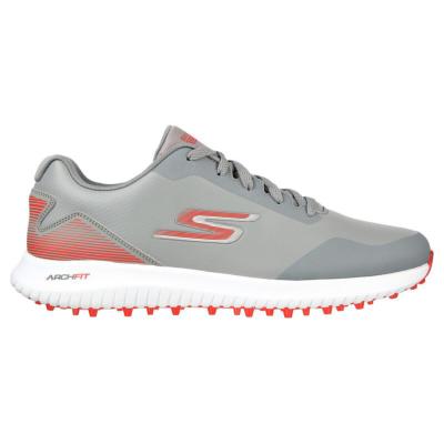 Chaussure homme Max 2 2023 (214028-GYRD-gris/rouge) - Skechers 