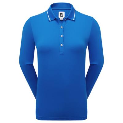 Polo Manches Longues Thermique Femme bleu (31986) - Footjoy