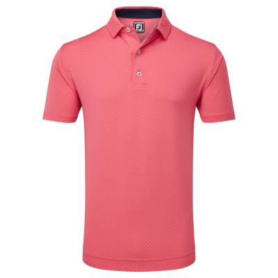 Polo Flexible Imprimé Points rouge (81677) - Footjoy