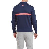 Pull Over Chill-Out avec bande marine/rose (81630) - Footjoy