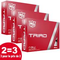 3x12 Balles de golf Triad (WG2004901) - Wilson