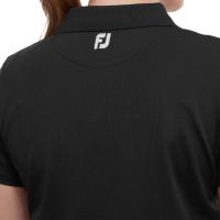 Polo Piqué Uni Femme Noir (88492) - FootJoy