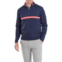 Pull Over Chill-Out avec bande marine/rose (81630) - Footjoy