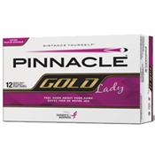 12 Balles de golf Gold Precision Femme - Pinnacle