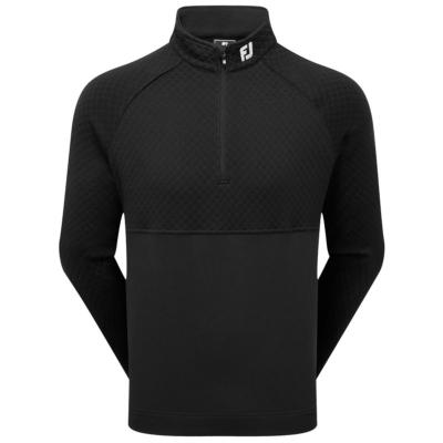 Pull Over Thermal Chill-Out Jacquard noir (31968) - Footjoy