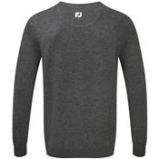 Pull Over Col V Melange de Laine gris fonce (90131) - FootJoy