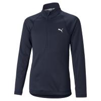 Pull 1/4 Zip Fille Marine (578141-06) - Puma